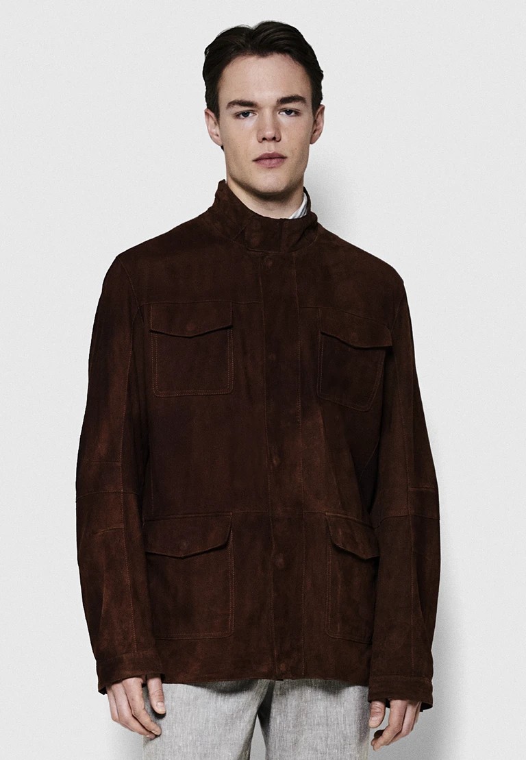 chaqueta de cuero