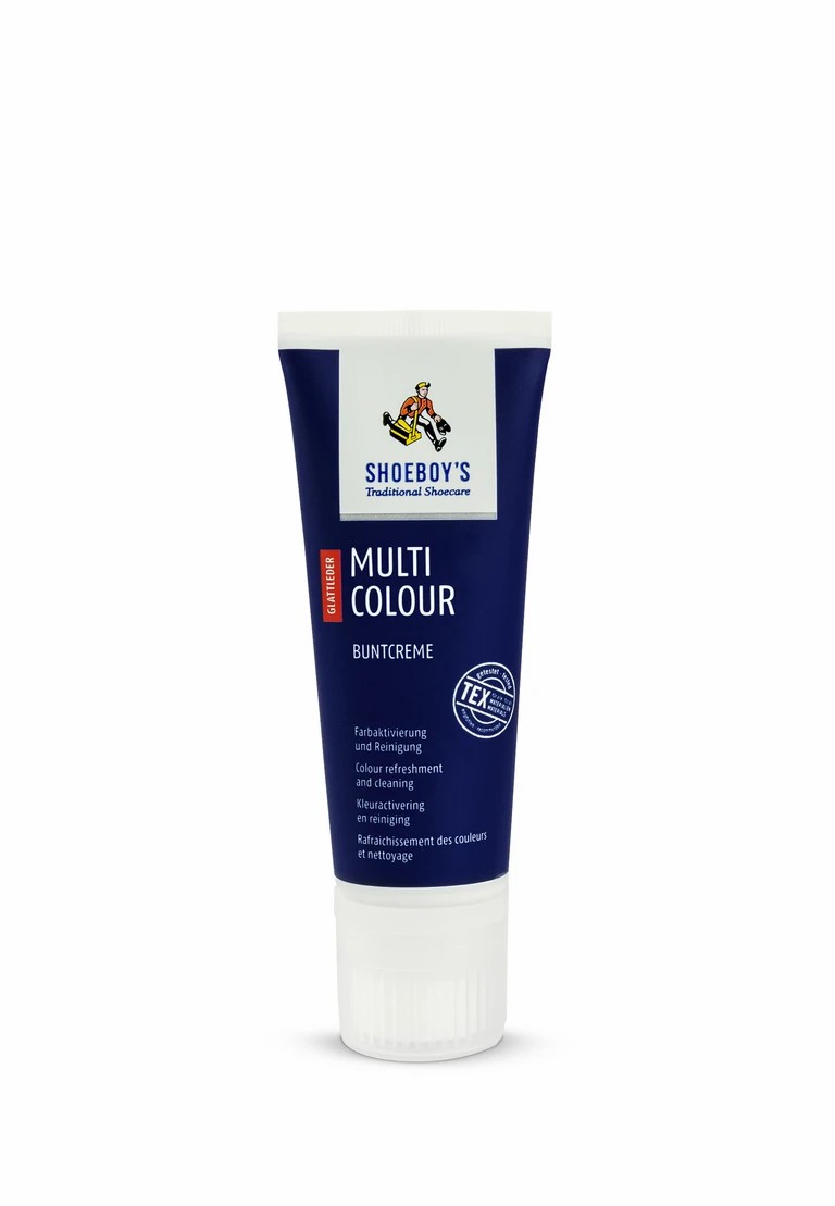 crema para zapatos multicolor