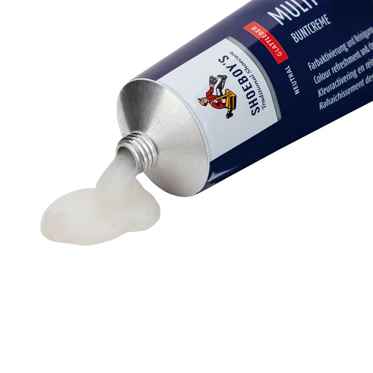 crema para zapatos multicolor
