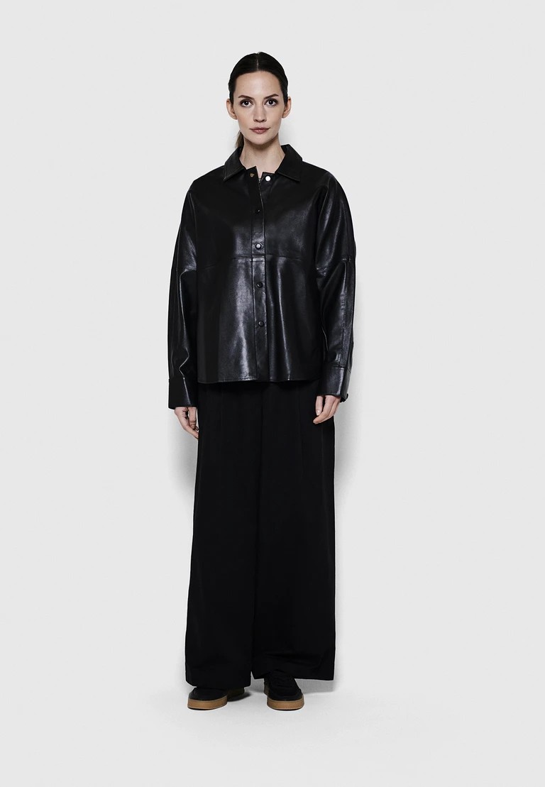 chaqueta de cuero