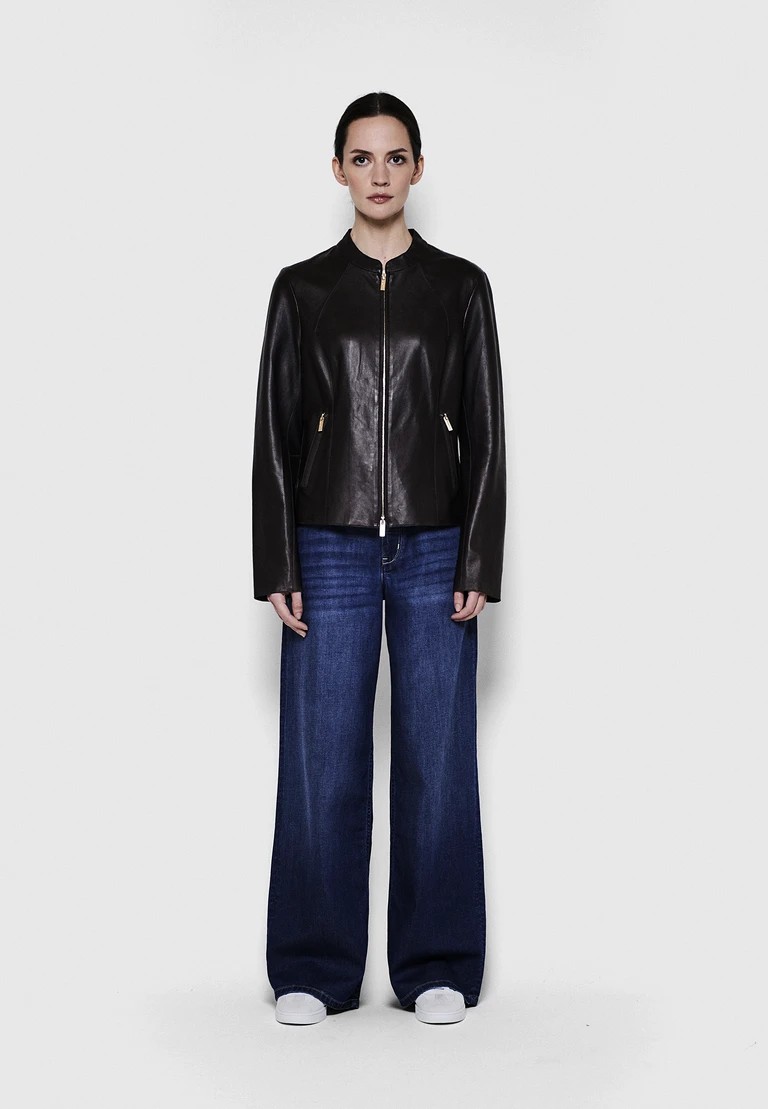 chaqueta de cuero alva