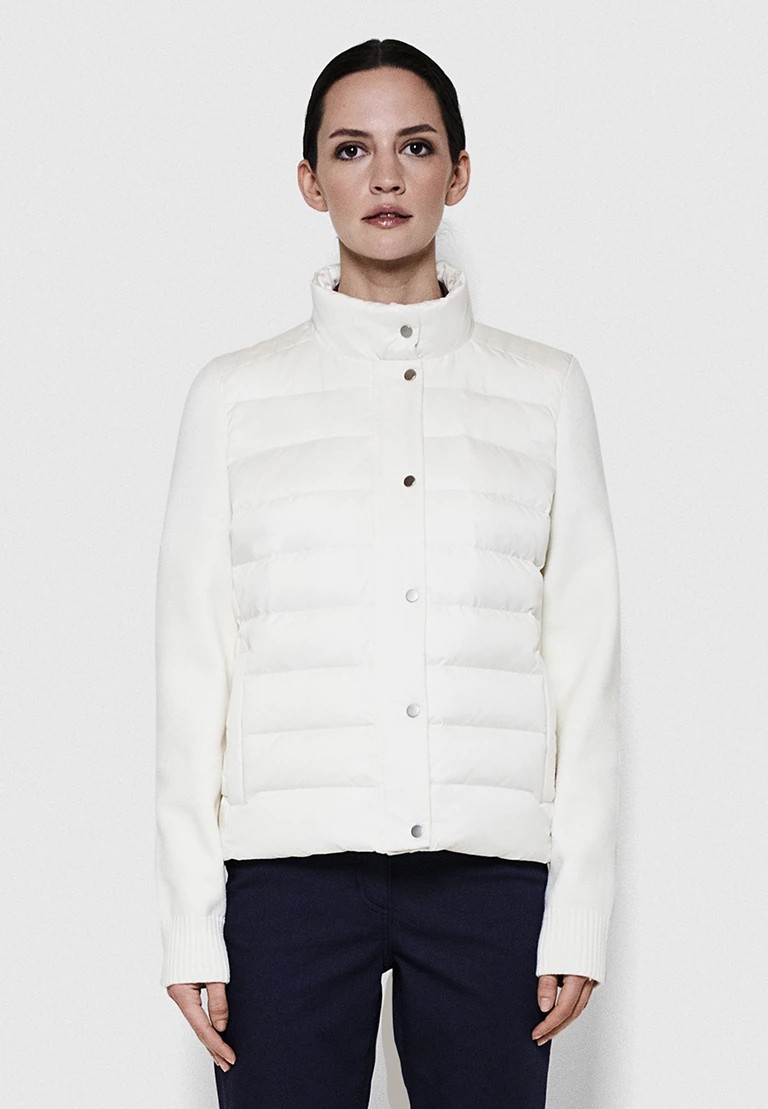 chaqueta acolchada