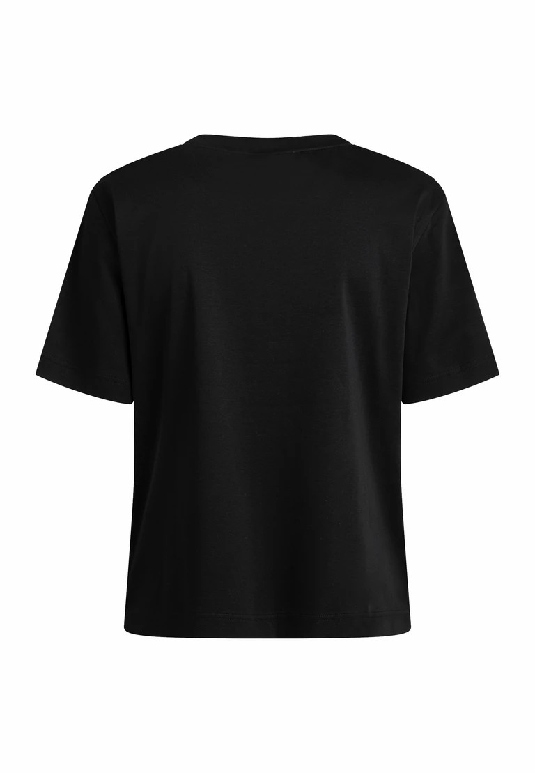 camiseta de cuello redondo de gran tamaÑo