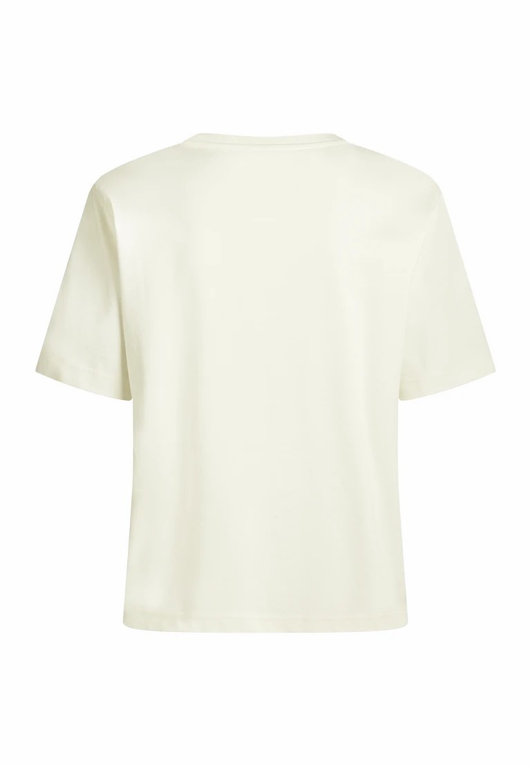 camiseta de cuello redondo de gran tamaÑo